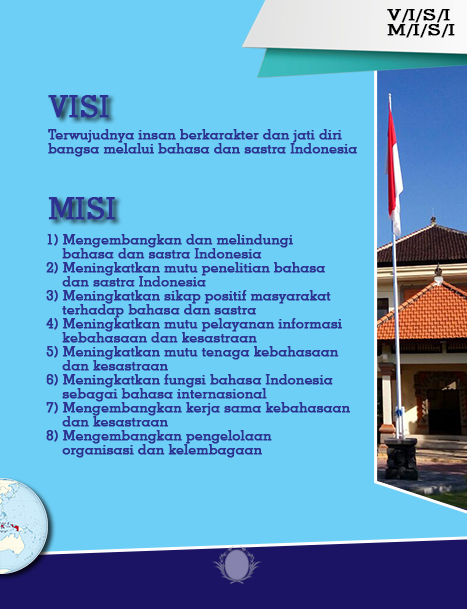 Visi dan Misi – Balai Bahasa Provinsi Bali